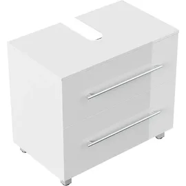 Posseik Waschtischunterschrank MONDIAL 70 weiß glanz 70,0 x 41,6 x 63,0 cm