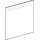 Geberit Option Basic Square Lichtspiegel, Beleuchtung oben, 502806001