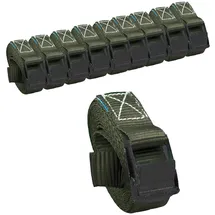 Baumarktplus 10x Profi Spanngurt Gurt Zurrgurt Klemmschloss Auto 1-tlg 2,5m 250 kg Anthrazit