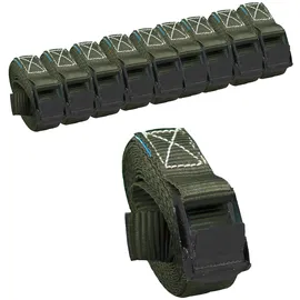 Baumarktplus 10x Profi Spanngurt Gurt Zurrgurt Klemmschloss Auto 1-tlg 2,5m 250 kg Anthrazit