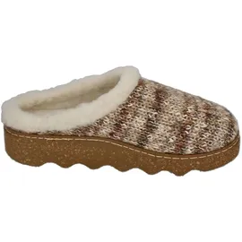 ROHDE Damen Clog Warmfutter Pantolette Textil Strickoptik kuschelig Foggia-D 6116, Größe:40 EU,