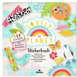 MOSES. VERLAG 26281 Lovely Planet Stickerbuch