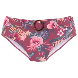 s.Oliver Bikini-Hose Damen Rostrot/Mehrfarbig 34