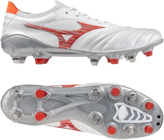 Mizuno Morelia Neo IV Alpha Made in Japan Mix Charge Gelb Rot Gelb F60