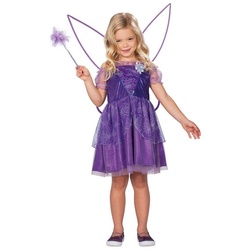 Rubie ́s Kostüm Fee Viola, Mehrlagiges und märchenhaftes Kleidchen für Mädchen lila 116
