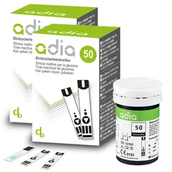 adia Blutzuckerteststreifen 100 Stück