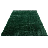 Home Affaire Hochflor-Teppich »Anastasia«, rechteckig, Shaggy-Teppich, besonders weich durch Mikrofaser 63311805-3 grün 43 mm,