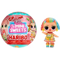 LOL Surprise - Loves Mini Sweets Series X Haribo - Inklusive 1 Puppe mit Süßigkeiten-Thema und lustigem Zubehör - Sammlerpuppen für Kinder ab 4 Jahren geeignet