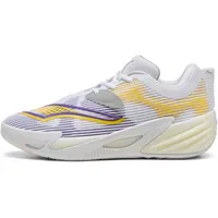 Puma Puma, Unisex, Hallenschuhe, All-Pro NITRO 2 (43), Gelb, Weiss