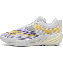 Puma Puma, Unisex, Hallenschuhe, All-Pro NITRO 2 (43), Gelb, Weiss
