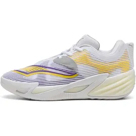 Puma Puma, Unisex, Hallenschuhe, All-Pro NITRO 2 (43), Gelb, Weiss