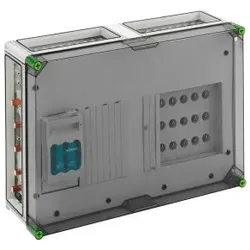 Spelsberg 04750184 Kombi-Reiter-Gehäuse, Schutzart IP65, Schlagfestigkeit IK08, Schutzklasse II, Bemessungsspannung 400V AC, halogenfrei GST