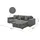 palozi sofa ECKSOFA george Grau
