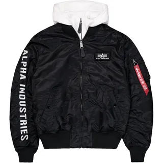 Alpha Industries Ma-1 D-tec Se Jacke Black / White L