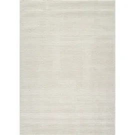 livabliss "CAGLIARI", beige (elfenbein), B:200cm H:14mm L:275cm, Kunstfaser, Teppiche, Teppich, Skandi Design, Modern Boho Kurzflor Wohnzimmerteppich, Schlafzimmer
