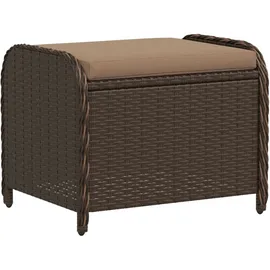 vidaXL Gartenhocker 58 x 46 x 46 cm braun 1 St.