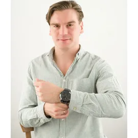 Tommy Hilfiger Luca - Chrono - Uhrmacherei - Schwarz/Schwarz