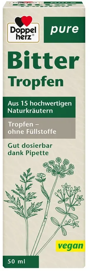 Doppelherz pure Bitter Tropfen 50 ml