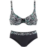 LASCANA Bügel-Bikini Damen Schwarz 46 Cup C