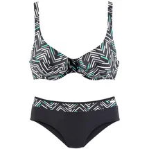 LASCANA Bügel-Bikini Damen Schwarz 46 Cup C