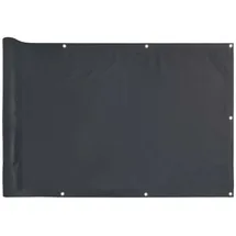 vidaXL Balkon-Sichtschutz 90 x 500 cm Anthrazit Polyethylen