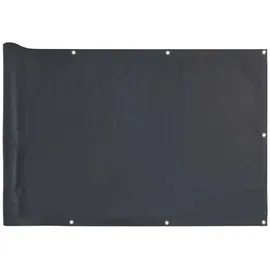 vidaXL Balkon-Sichtschutz 90 x 500 cm Anthrazit Polyethylen