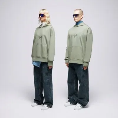 S.NOW JOB SIZEER HOODIE “POV” OLIVE - Grün - S/M