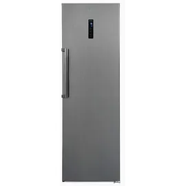 Exquisit KS360-V-HE-040E Kühlschrank (359 l, 1850 mm hoch, Inoxlook-az)