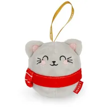 Legami Plüsch Weihnachtsdekoration Katze - Ho-Ho-Hornaments Kitty