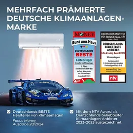 Kältebringer Kältebringer® Split Klimaanlage Quick Connect 18.000 BTU (5,1kW) Komplettset