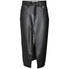 Vero Moda Lederimitatrock Damen Schwarz 40