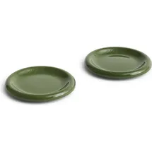 HAY Barro Frühstücksteller 18 cm grün 2er Set