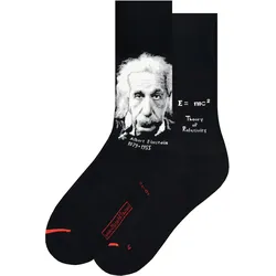 MuseARTa Unisex Socken Science&History - Albert Einstein