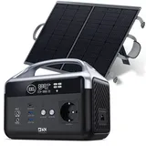 DaranEner 300W Tragbare Power Station Powerstation 179,2Wh Solar Generator Solargenerator Ladegerät Stromerzeuger Solarspeicher mit 100W Solarpanel