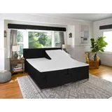 Split-Topper GELAX Gelschaum Matratzenauflage 7cm Gesamthöhe (180 x 200 cm, Kopf- und Fußteil verstellbar)