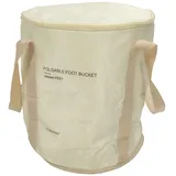 Sonew Tragbares Fußbad, 37 Cm Großes, Faltbares Fußbad für Reisen, Hotels und Wohnheime, Multifunktionale, Faltbare Fußbadewanne mit Deckel Zum Einweichen der Füße und Waschen