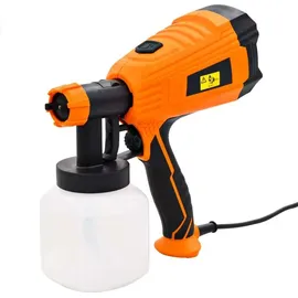 vidaXL Elektrische Farbspritzpistole mit 3 Düsengrößen 500 W 800 ml