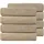 NatureMark Handtuchset 50 x 100 cm sand-beige 8 St.