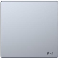 Merten  Wippe  IP44, System Design, Edelstahl (lackiert)