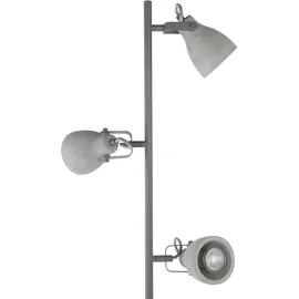 Beliani Stehlampe Beton hellgrau modern MISTAGO