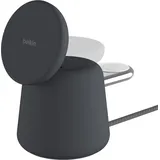 Belkin BoostCharge Pro 2in1 Ladedock mit MagSafe (15W) Charcoal (WIZ020vfH36)