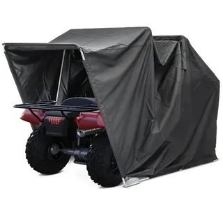 MOTO GUARD Zeltgarage/Faltgarage für Motorräder und Quads/ATVs XXXL schwarz