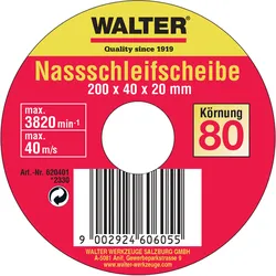 Walter Nassschleifscheibe - 620401
