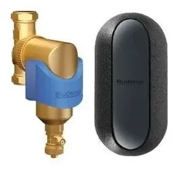 Buderus Logafix Magnetit-/Schlammabscheider 28mm mit KRV und Isolierung, max. Durchsatz 2,0cbm/h 7738319546