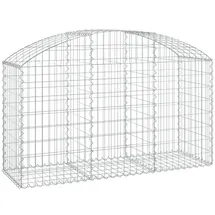 vidaXL Gabione mit Hochbogen 150 x 50 x 80 cm