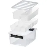 SmartStoreTM SmartStore Classic Aufbewahrungsbox 30 x 14 L 7-tlg. transparent