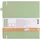 Sakura Notizbuch quadratisch punktkariert 160 Seiten Pale Patina
