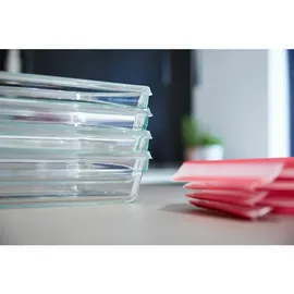 Emsa Clip&Close Glas Frischhaltedosen-Set 3-teilig