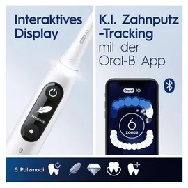 Oral-B iO Series 6 weiß + OxyJet Munddusche