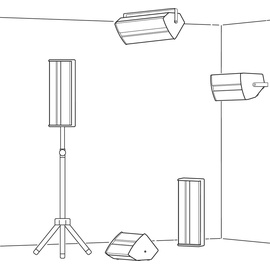 Monacor PAB-306/SW